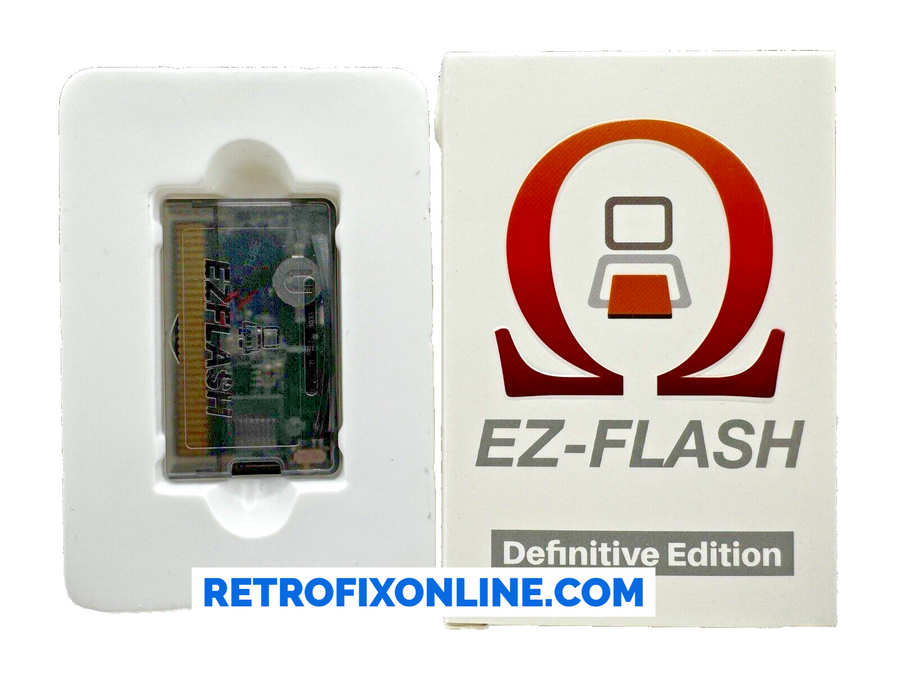 EZ-Flash Omega Definitive Edition for GBA - 16GB Version – Retrofix